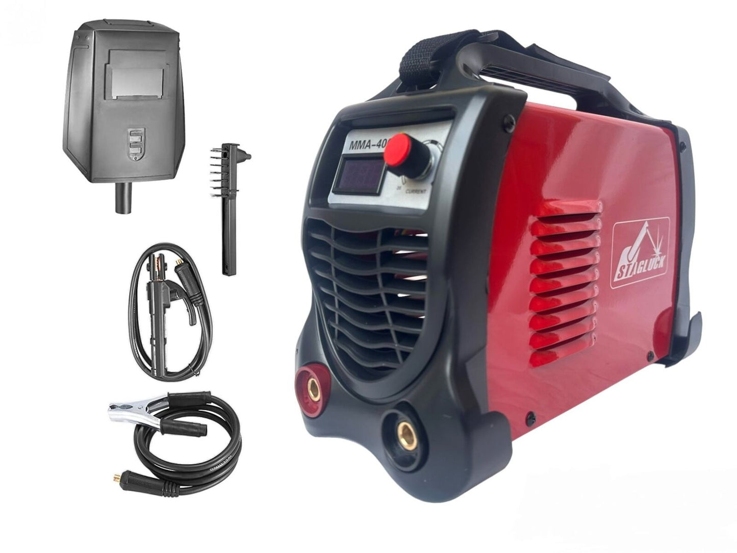 Saldatrice a Eletrrodo Elettrica Inverter 400 Ampere + Accessori